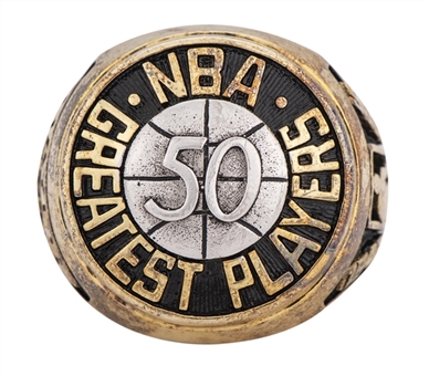 Elvin Hayes NBA 50 Greatest Players Salesman Sample Ring